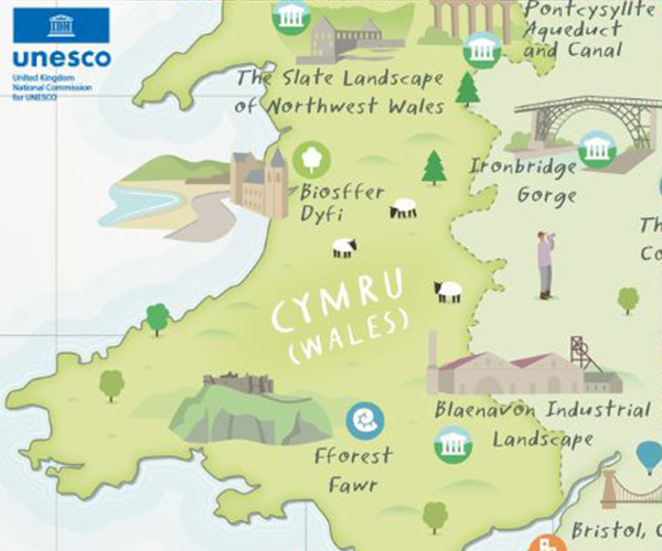 Blaenavon Industrial Landscape featured in new UNESCO map