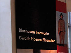 Main exhibition hall at Blaenavon World Heritage Centre