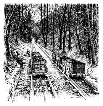 Illustration of Llanvihangel Tramroad