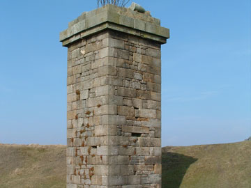 Canada Tips can be seen across the barren landscape