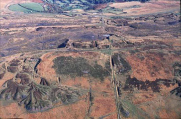 Canada Tips can be seen across the barren landscape
