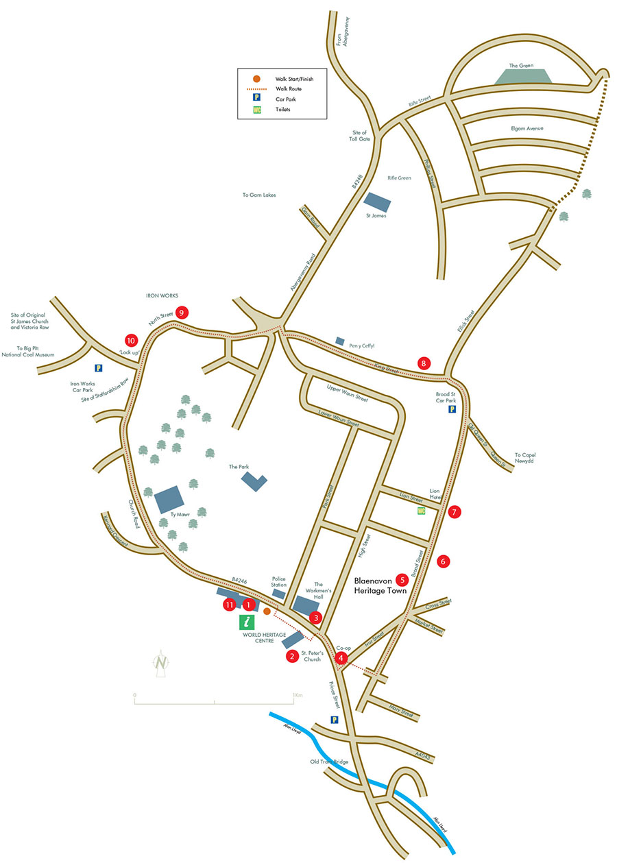 town trail map
