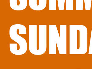 SUMMER SUNDAYS@ THE CENTRE