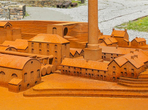 Blaenavon Ironworks model