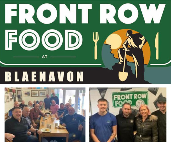 Front Row Food at Blaenavon