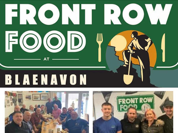 Front Row Food at Blaenavon