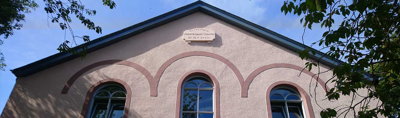 Bethlehem Chapel rebuilt in 1840 in its current form. The first of the THP Project renovation projects completed