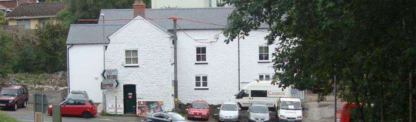 Part of the Blaenavon Company Shop in North Street (photograph by N.A. Matthews)