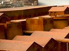 Blaenavon Ironworks model