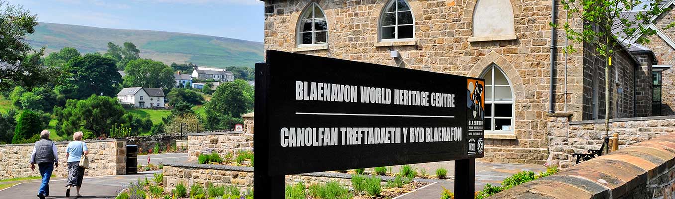 Exterior view of Blaenavon World Heritage Centre