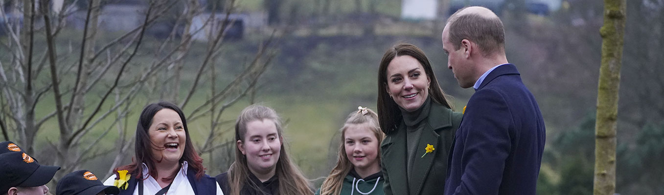 Duke and Duchess of Cambridge at the World Heritage Centre