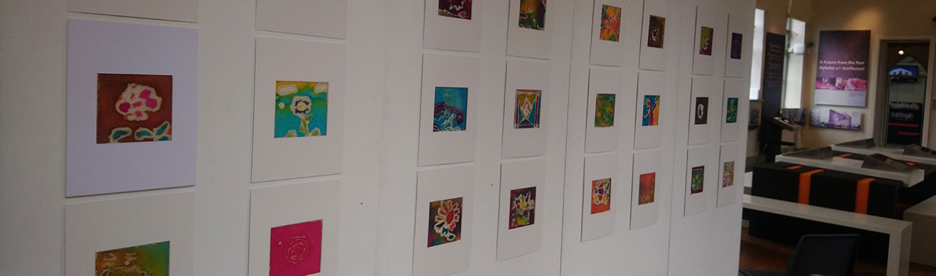 Having learnt about William De Morgan's artistic tiles Year 5 created their own versions using Batik
