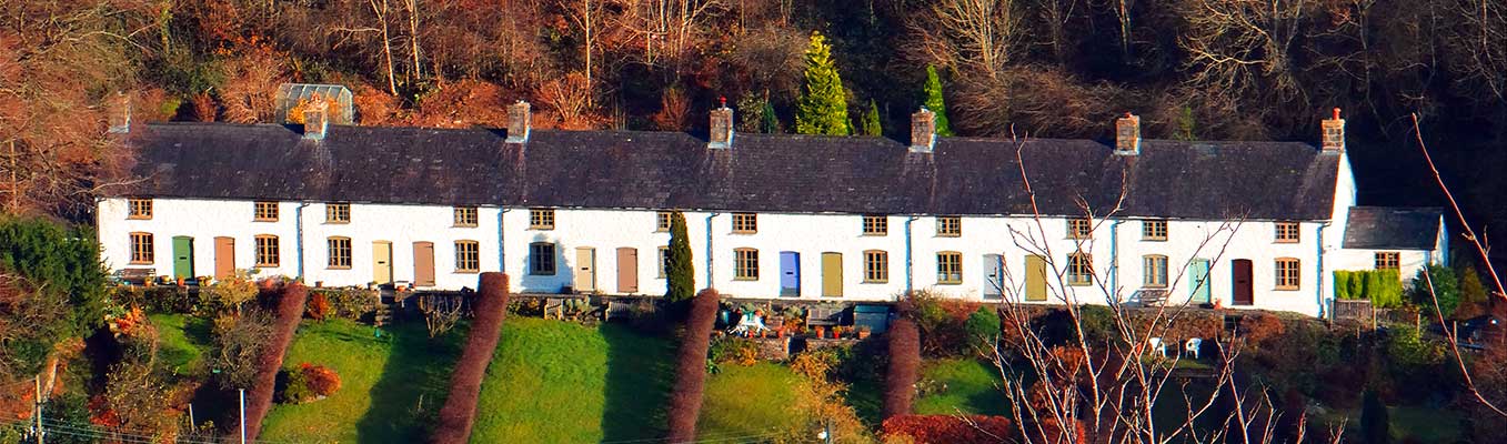 Forge Row, Cwmavon Road, Cwmavon, part of the Cwmavon Conservation Area. (Photo: NA Matthews)