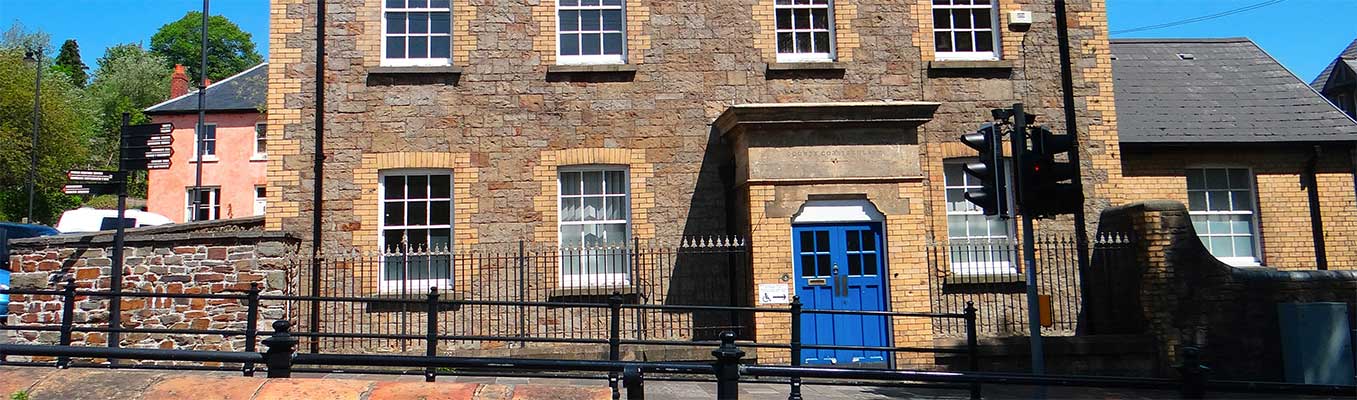 The old police station on Church Road which opened in 1871 (Acknowledgment: N.A. Matthews)