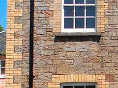 The old police station on Church Road which opened in 1871 (Acknowledgment: N.A. Matthews)