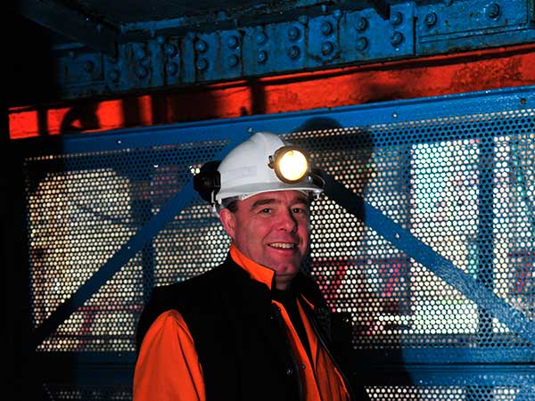 Underground at Big Pit National Coal Museum