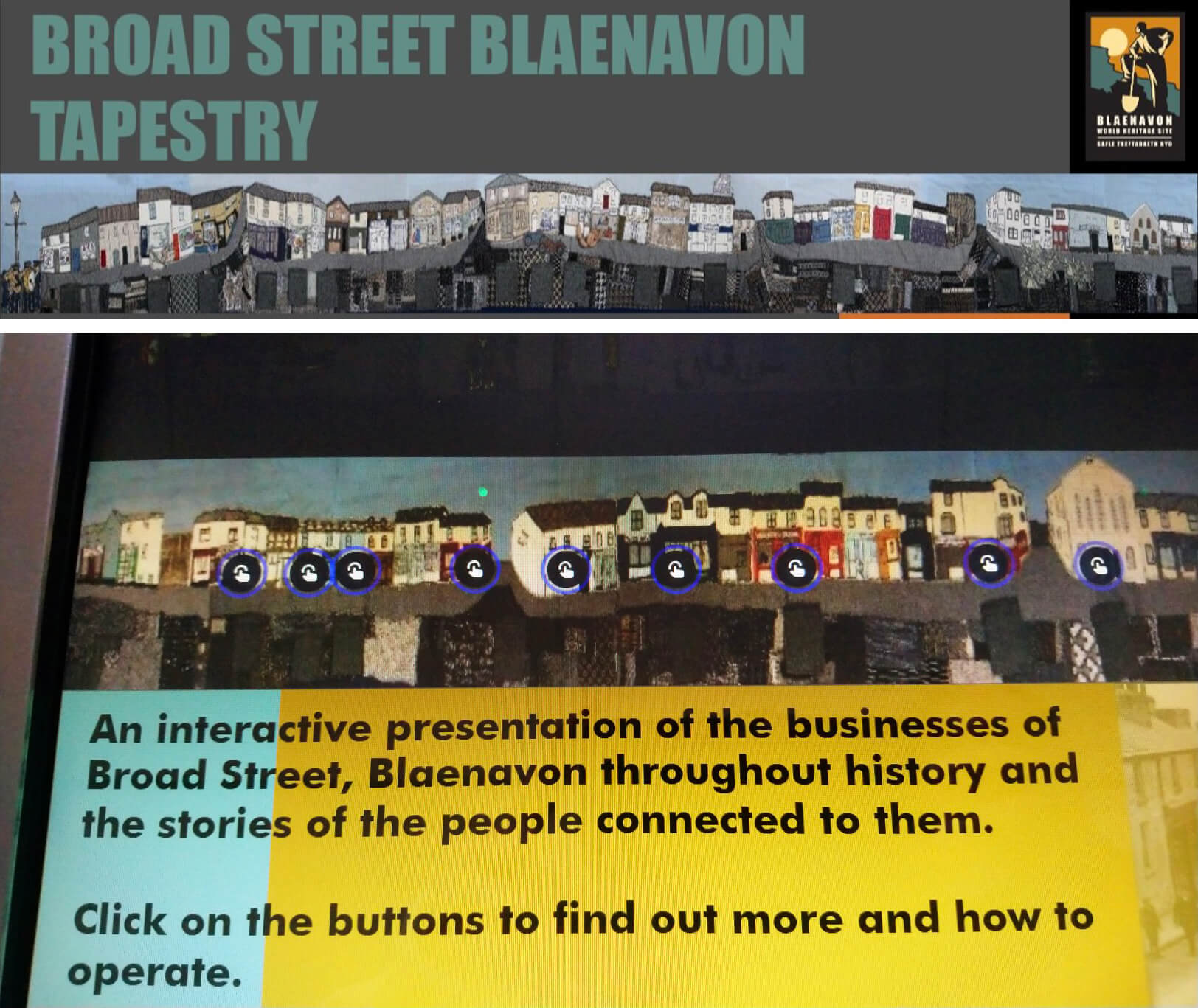 Blaenavon Digital Tapestry
