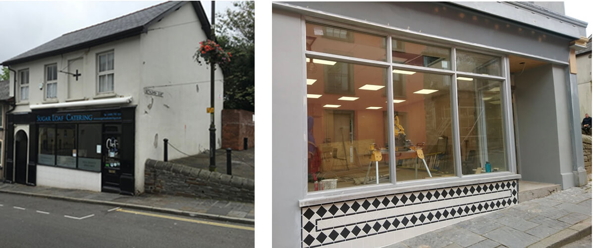 Before and after photos of Munchies (24 Broad Street)