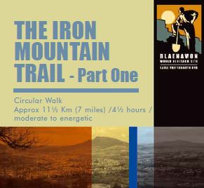 Iron Mountain Trail route information is displayed