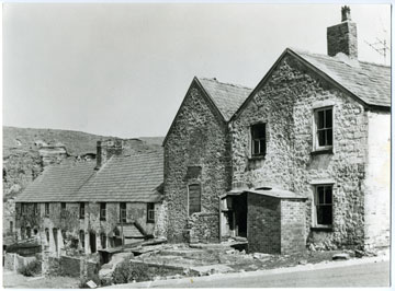 An old photograph of Engine Row